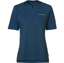 Cykeltr&ouml;ja Vaude Dam Tremalzo Q-Zip Shirt Dark Sea